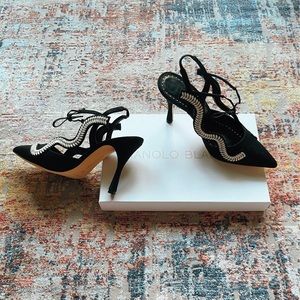 SOLD - Manolo Blahnik - Waga pumps